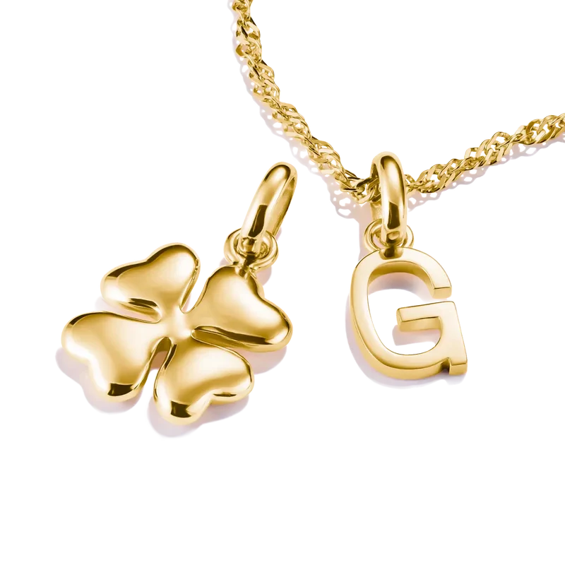Thomas Sabo Charm-Anhänger, Buchstabe "G", aus Silber, vergoldet