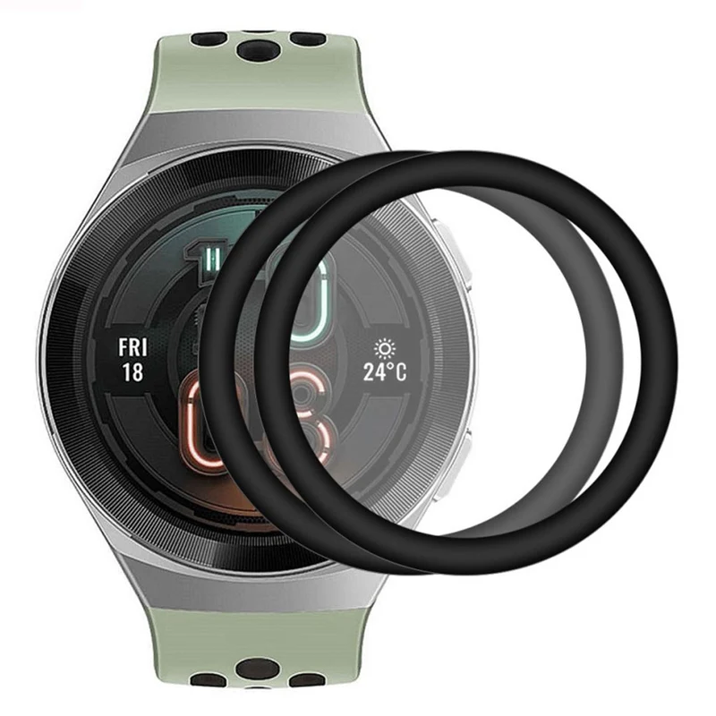 2stück Huawei Watch GT2e 46mm Plastik Displayschutz