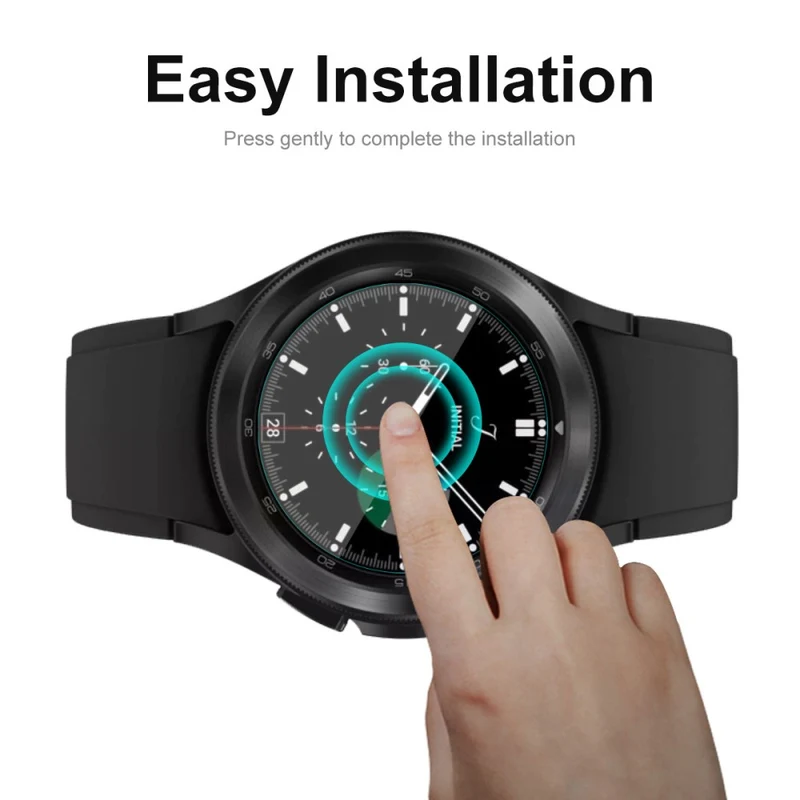 Samsung Galaxy Watch 4 Classic (46mm) Plastik Displayschutz