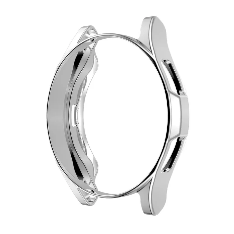 Super Modisch Samsung Galaxy Watch 4 Classic (46mm) Hülle mit Displayschutz in Silikon / TPU und Gehärtetes Glas