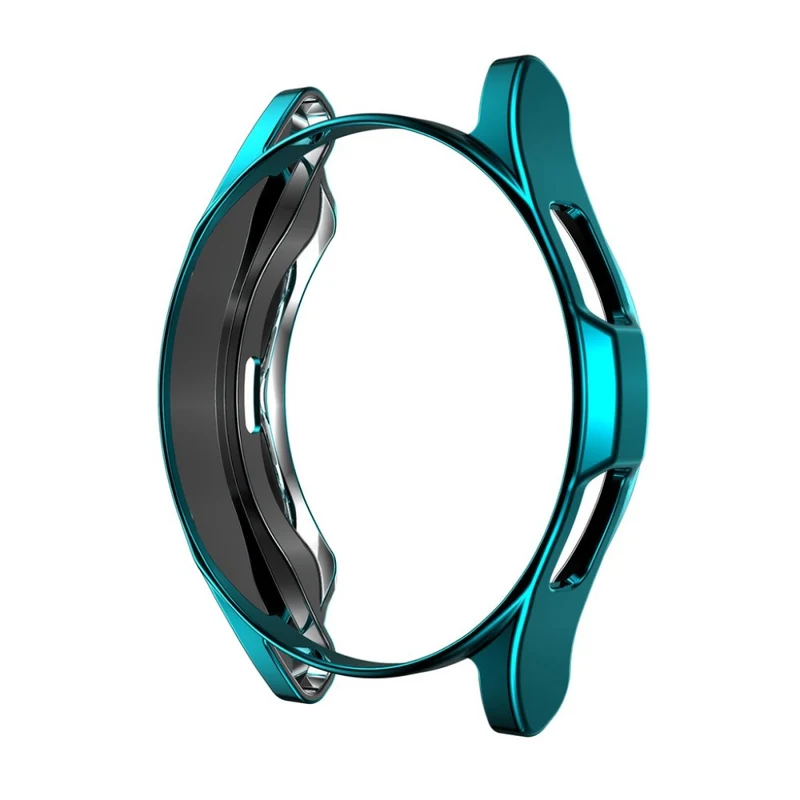 Super Modisch Samsung Galaxy Watch 4 Classic (46mm) Hülle mit Displayschutz in Silikon / TPU und Gehärtetes Glas