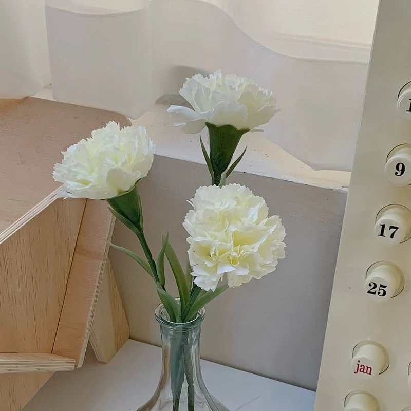 Elegante dekorative Glasvase für die Inneneinrichtung