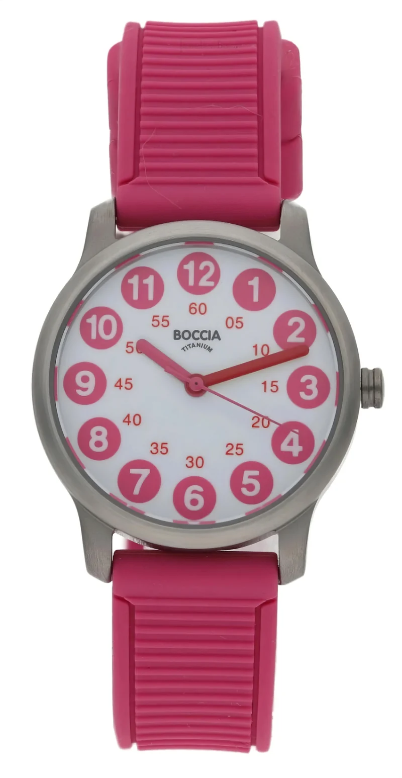 Boccia 3373-03 Uhr • Hautfreundliches Reintitan • Extrem leicht & robust