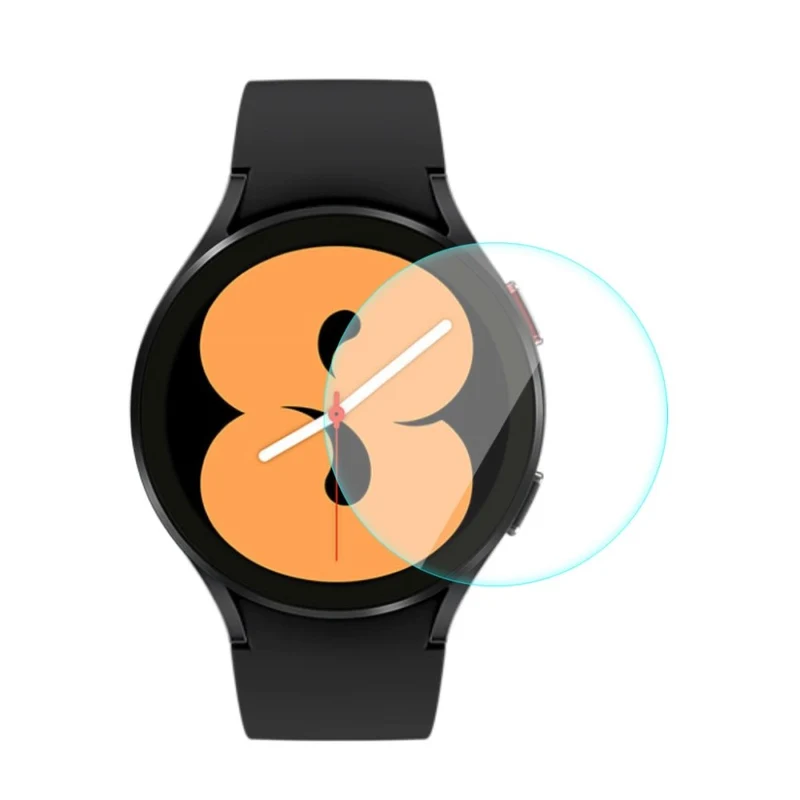 Unglaublich Gut Samsung Galaxy Watch 4 Classic (42mm) Hülle mit Displayschutz in Silikon / TPU und Gehärtetes Glas