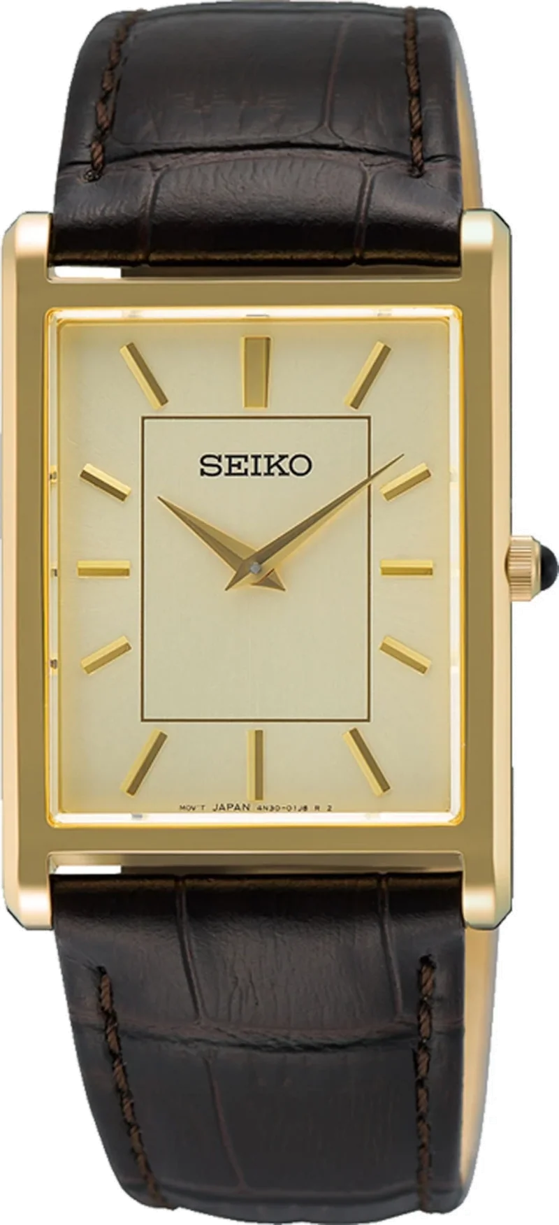 Seiko Conceptual SWR106P1 Damenuhr • Elegantes Gold-Design • Japanisches Quarzwerk
