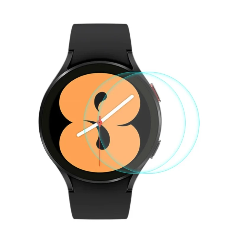 2stück Samsung Galaxy Watch 4 (44mm) Gehärtetes Glas Displayschutz