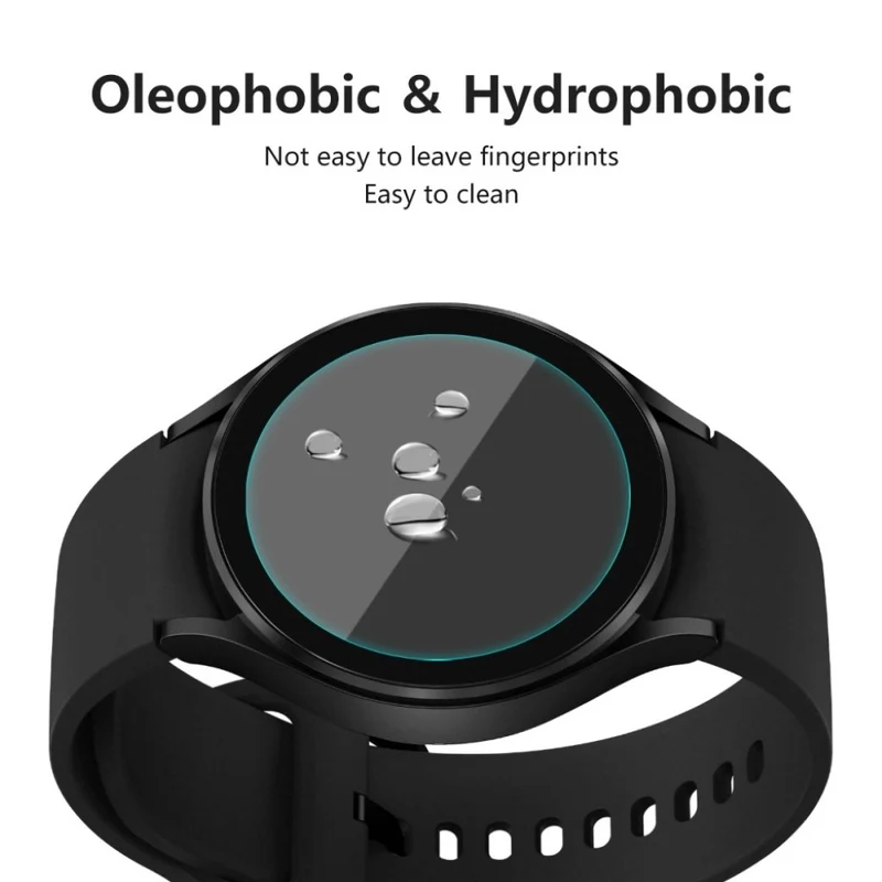 2stück Samsung Galaxy Watch 4 (44mm) Gehärtetes Glas Displayschutz