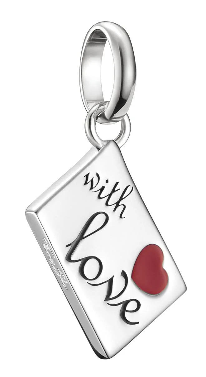 Thomas Sabo Charm-Anhänger Liebesbrief Connect Silber