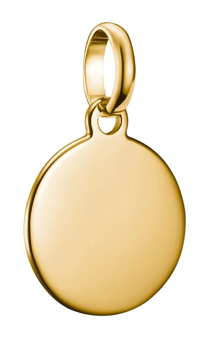 Thomas Sabo Charm-Anhänger Coin Connect vergoldet