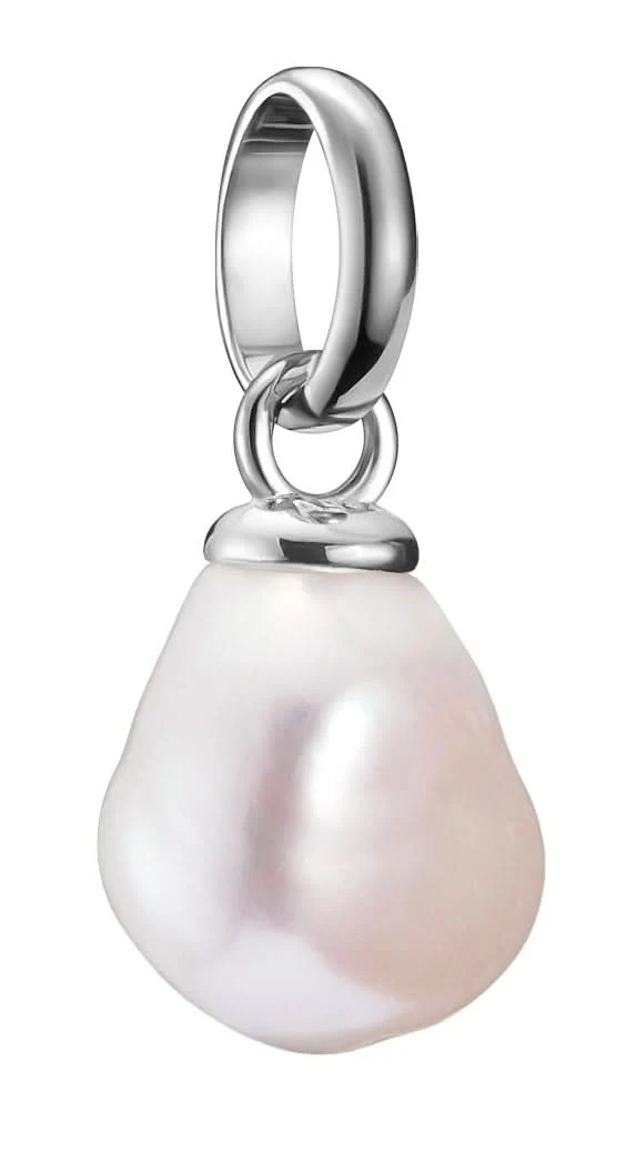 Thomas Sabo Charm-Anhänger Süßwasserzuchtperle Connect Silber
