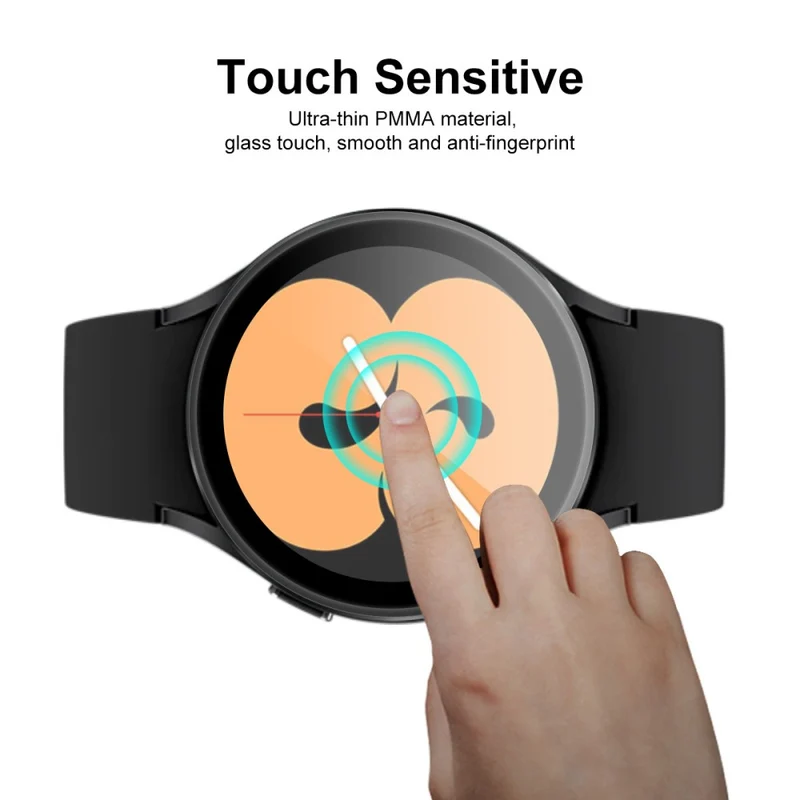 Samsung Galaxy Watch 4 (40mm) Gehärtetes Glas 3D Gekrümmt Displayschutz
