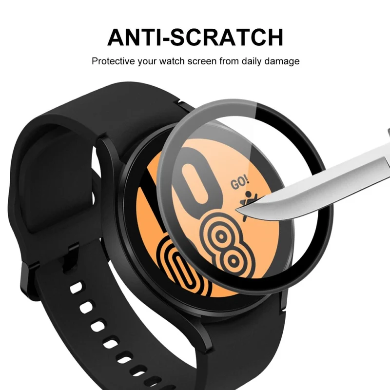 Samsung Galaxy Watch 4 (40mm) Gehärtetes Glas 3D Gekrümmt Displayschutz