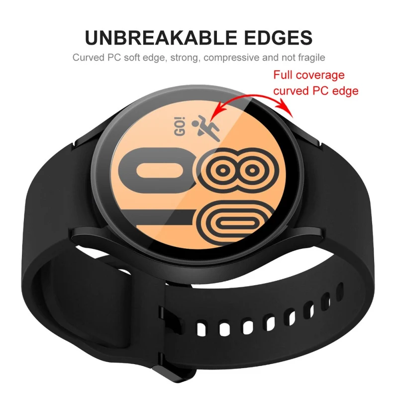 2stück Samsung Galaxy Watch 4 (40mm) Gehärtetes Glas Displayschutz