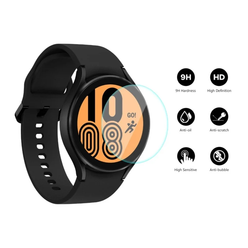 5stück Samsung Galaxy Watch 4 (40mm) Gehärtetes Glas 9H Displayschutz