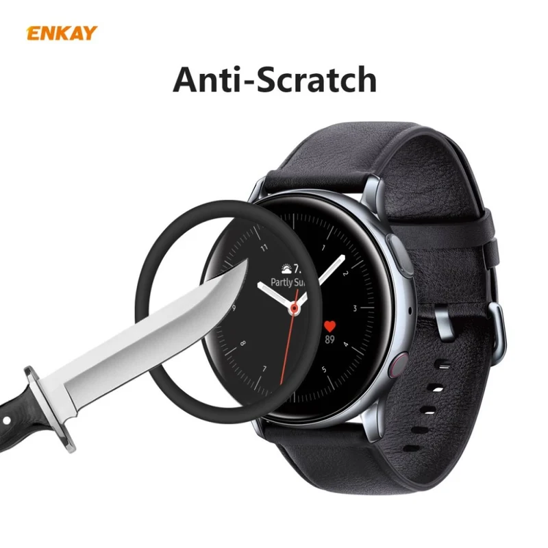 2stück Samsung Galaxy Watch Active 2 - 44mm Plastik Displayschutz