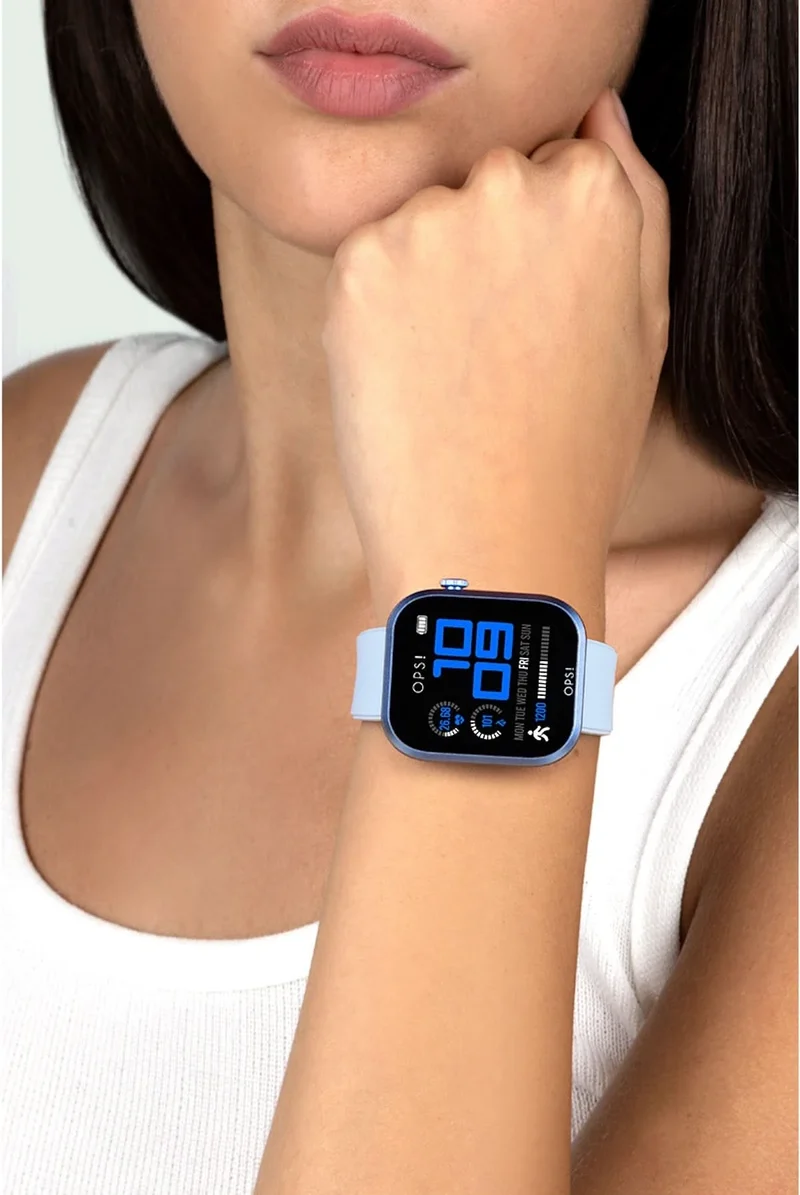 OPS! SMART CALL PRO OPSSW-57 Unisex-Smartwatch • Italienisches Design • AMOLED Display