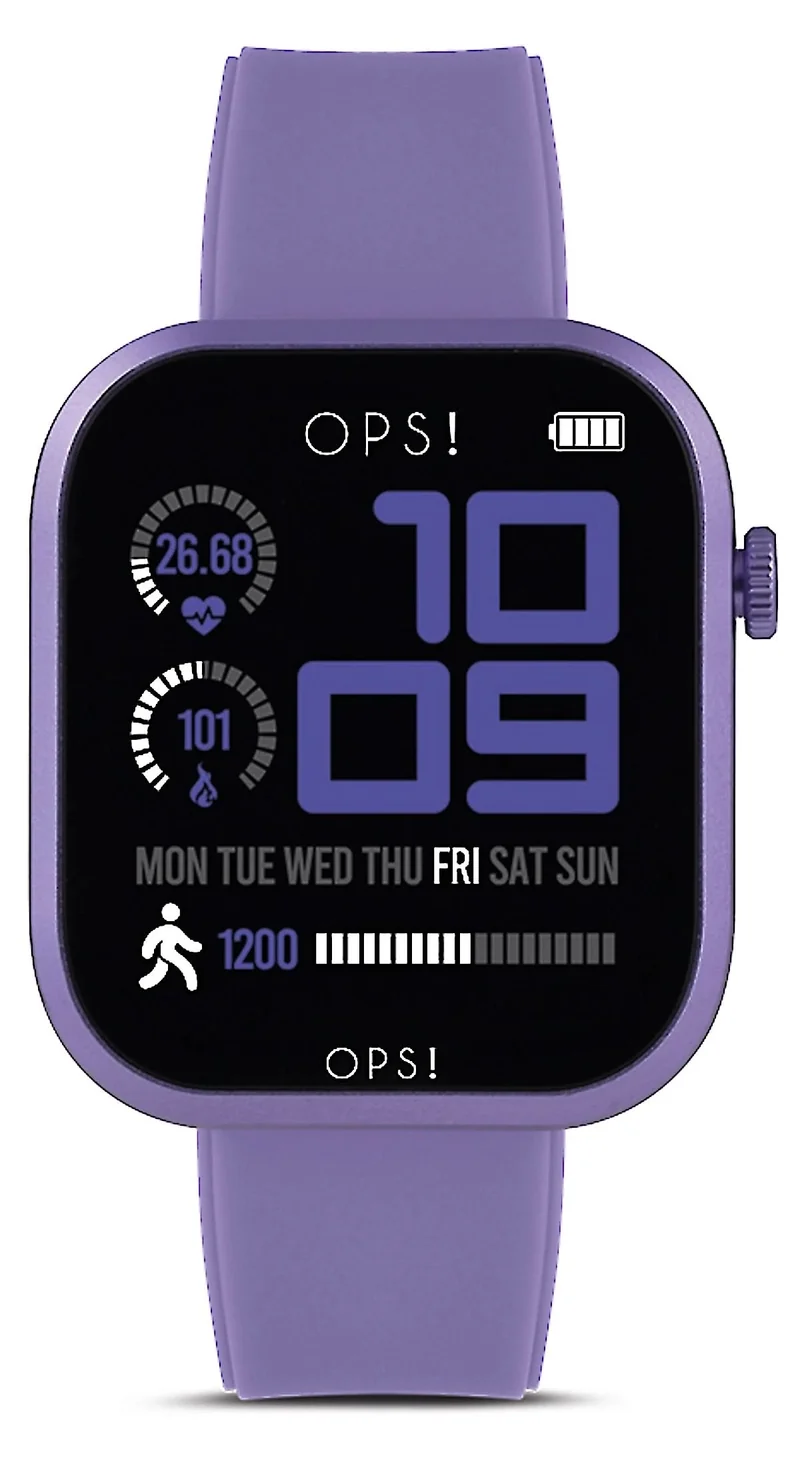 OPS! SMART CALL PRO OPSSW-56 Unisex-Smartwatch • Italienisches Pop-Design • Call & Fitness