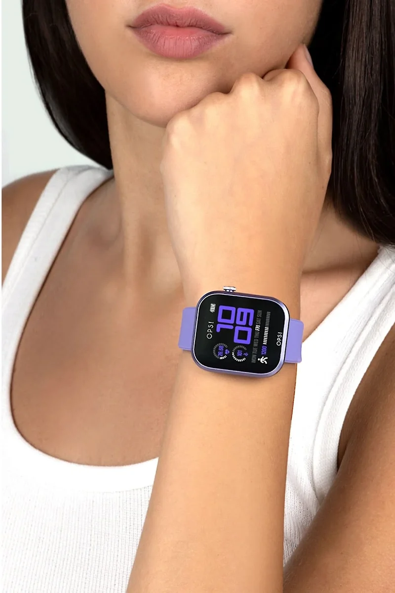 OPS! SMART CALL PRO OPSSW-56 Unisex-Smartwatch • Italienisches Pop-Design • Call & Fitness