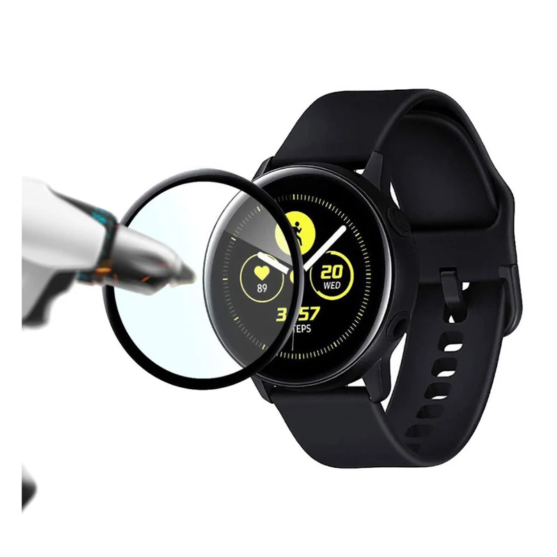 2stück Samsung Galaxy Watch Active Gehärtetes Glas Displayschutz