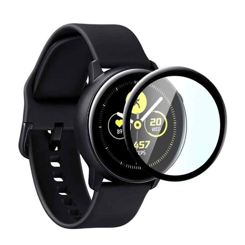 2stück Samsung Galaxy Watch Active Gehärtetes Glas Displayschutz