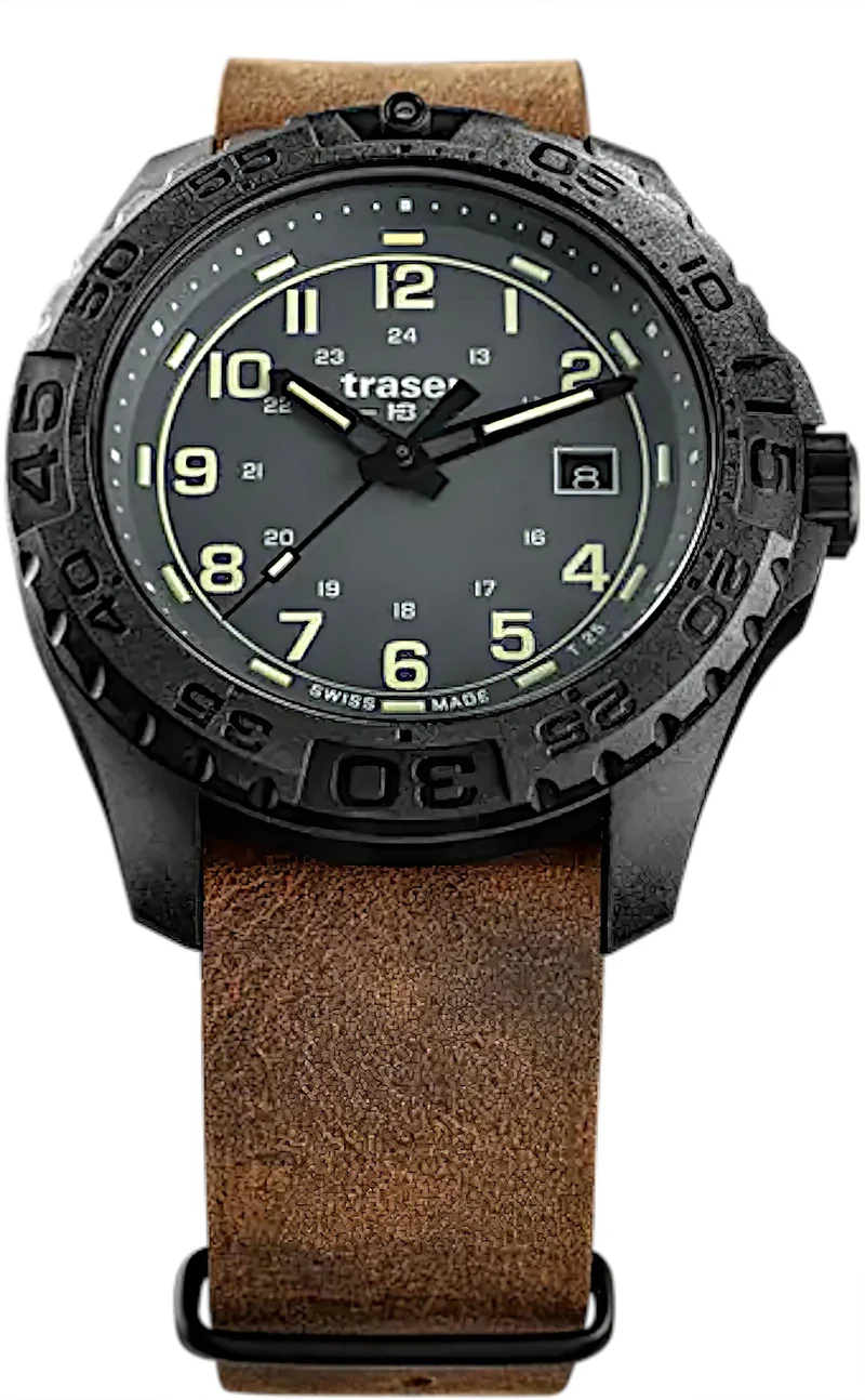 Traser P96 Outdoor Pioneer 109036 Herrenuhr • Trigalight H3 • Saphirglas