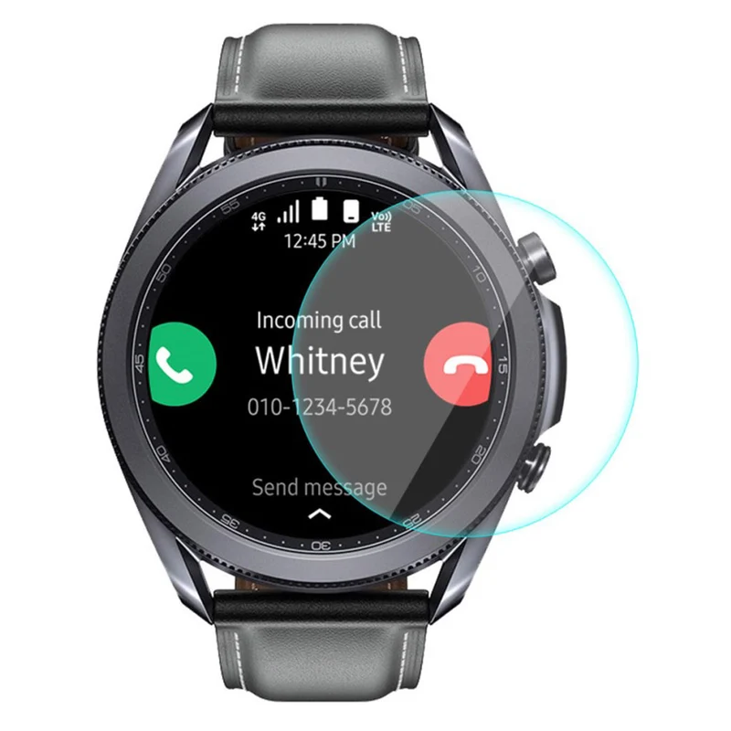 Samsung Galaxy Watch 3 (45mm) Gehärtetes Glas Displayschutz