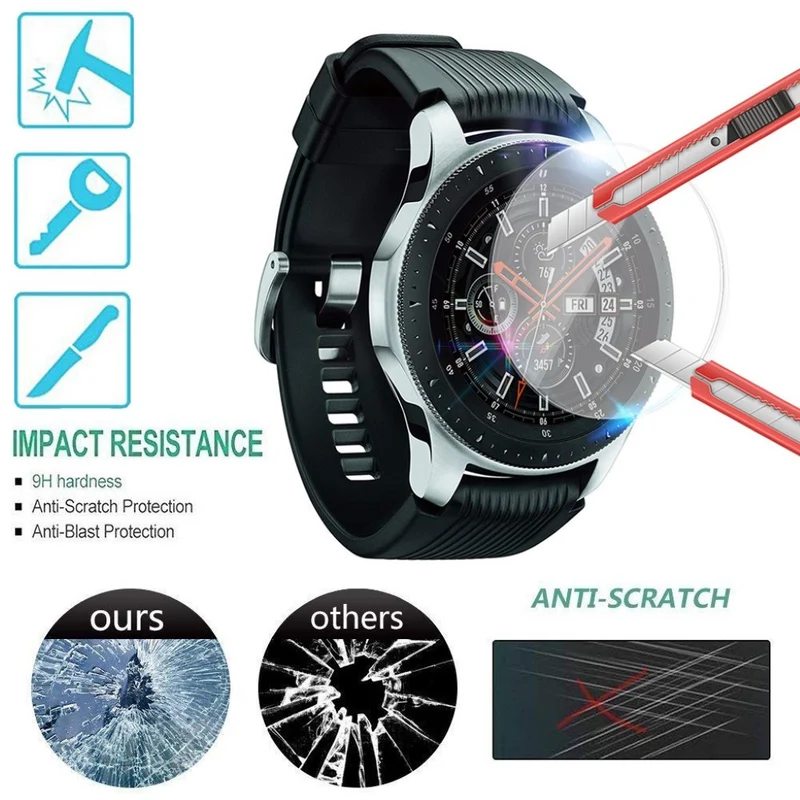 Samsung Galaxy Watch 3 (41mm) Gehärtetes Glas Displayschutz