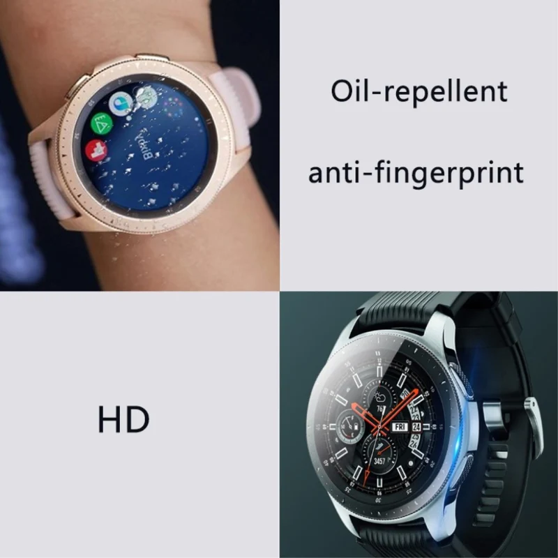Samsung Galaxy Watch (46mm) Gehärtetes Glas Displayschutz