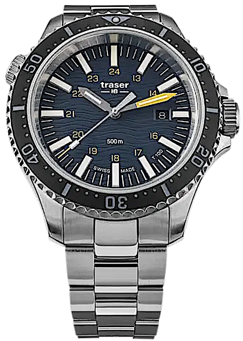 Traser P67 Diver T100 Blue 109372 Herrenuhr • Trigalight • 50 bar