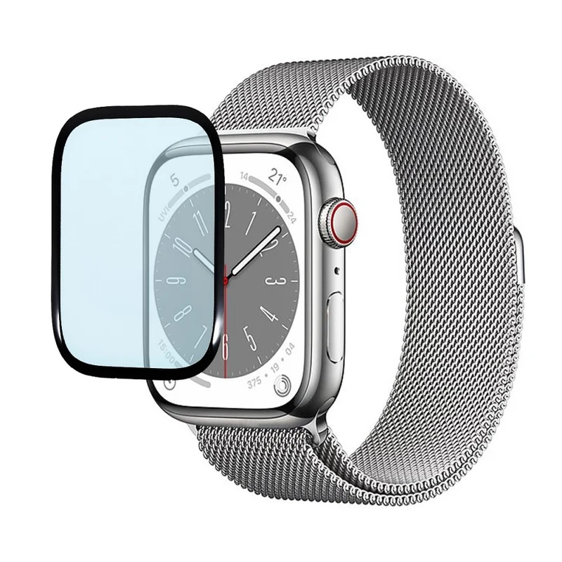 Apple Watch Series 8 (41mm) / Apple Watch Series 7 41mm Plastik HD Universell Displayschutz