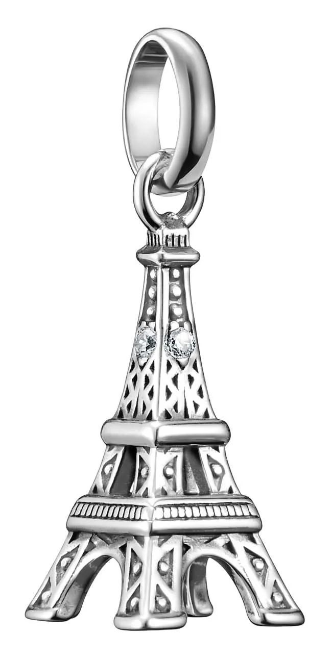 Thomas Sabo Charm-Anhänger Eiffelturm Connect Silber