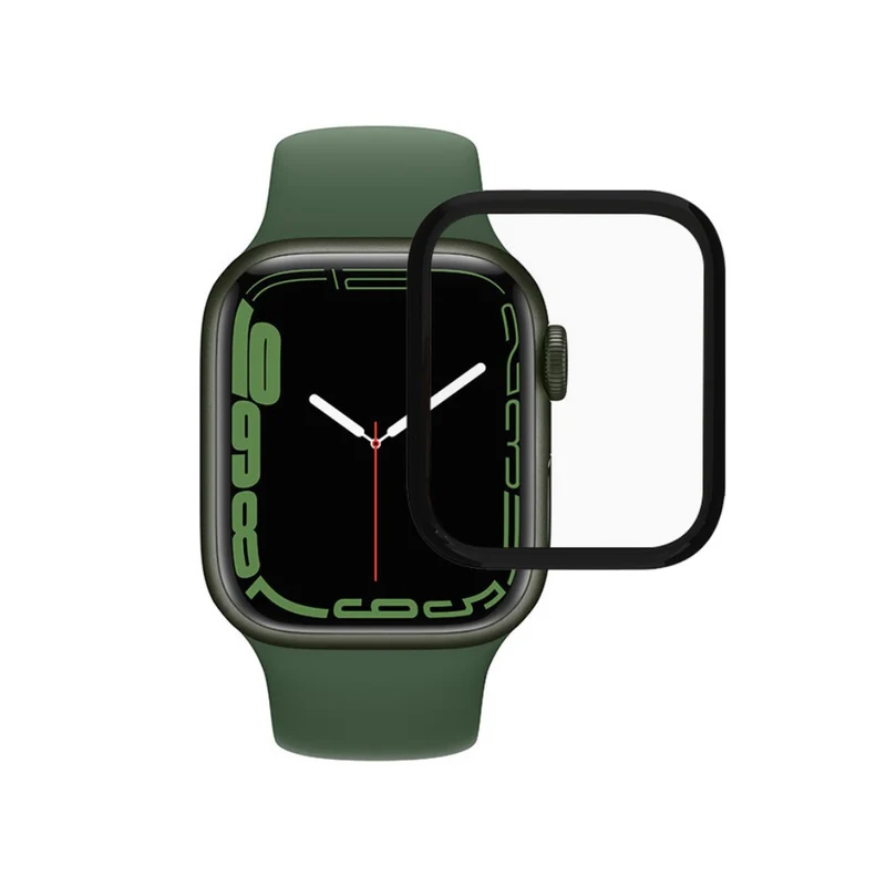 Apple Watch Series 7 45mm Gehärtetes Glas Displayschutz