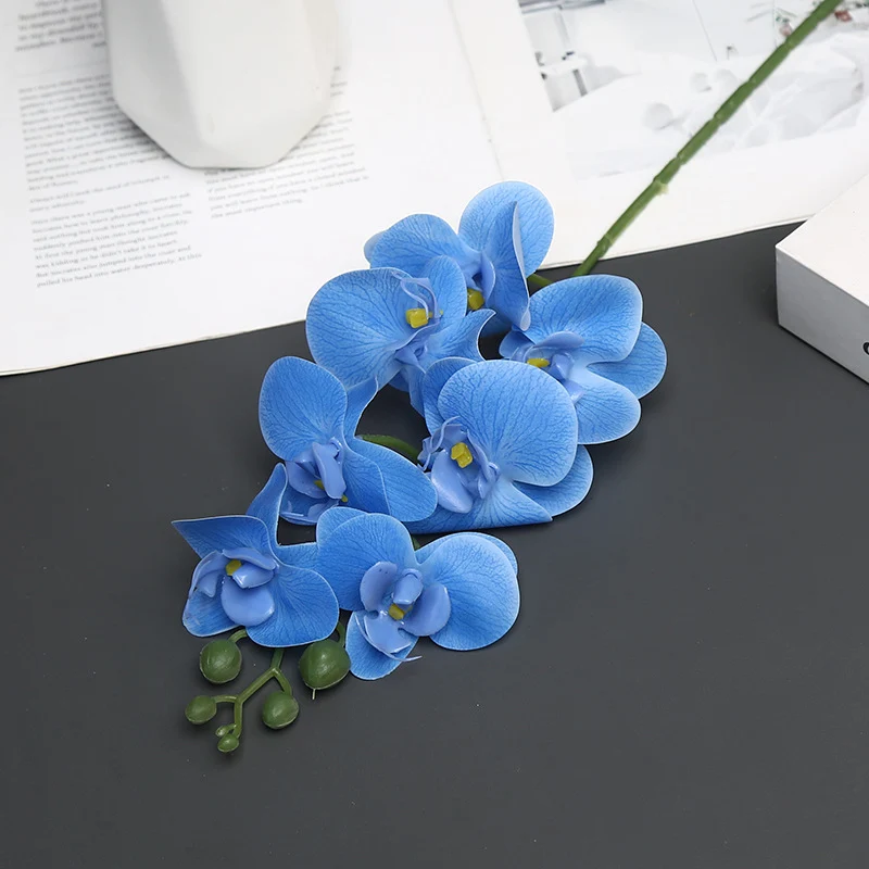Realistische künstliche Orchideen-Stiel-Anordnung