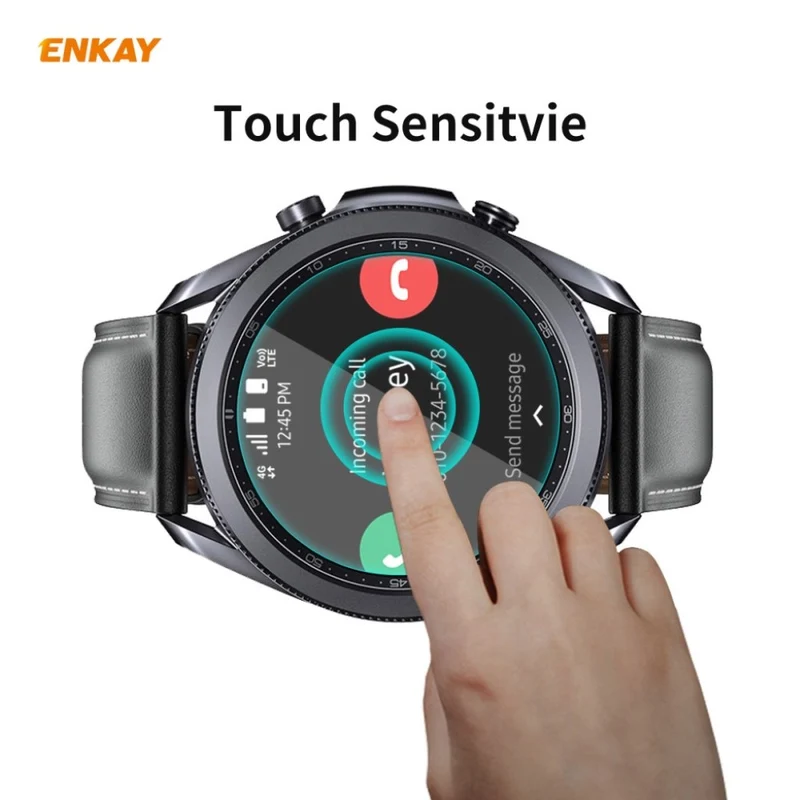 Samsung Galaxy Watch 3 (45mm) Gehärtetes Glas Displayschutz