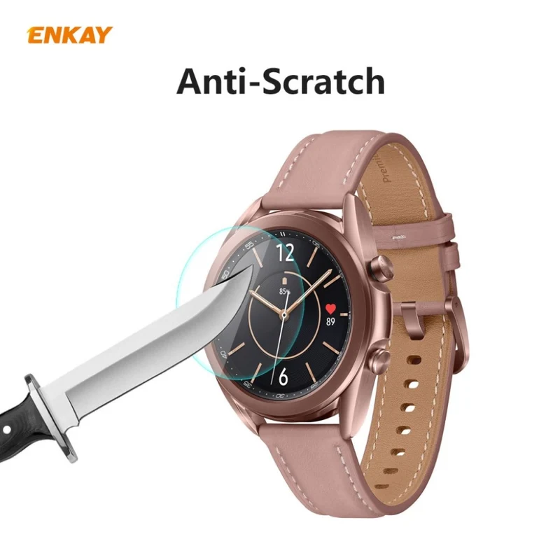 Samsung Galaxy Watch 3 (45mm) Gehärtetes Glas Displayschutz