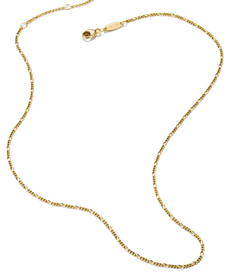 Thomas Sabo Charm-Kette Figaro-Design vergoldet