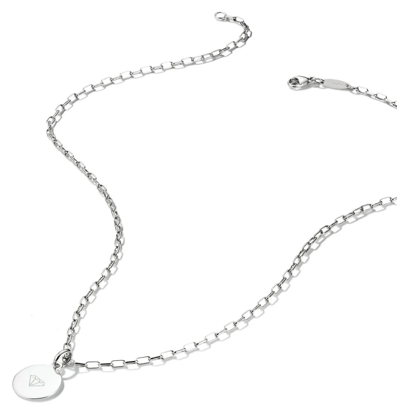 Thomas Sabo Charm-Kette Paperclip Silber