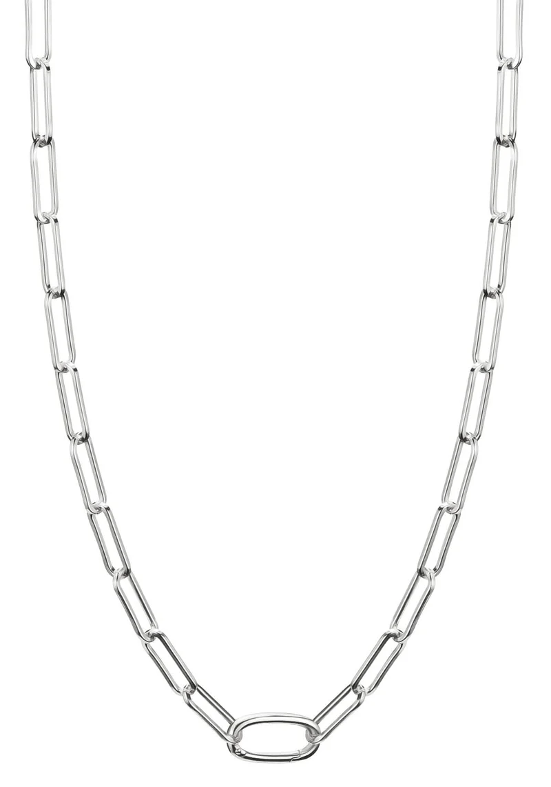 Thomas Sabo Charm-Kette Paperclip mit einem Connect Link Silber