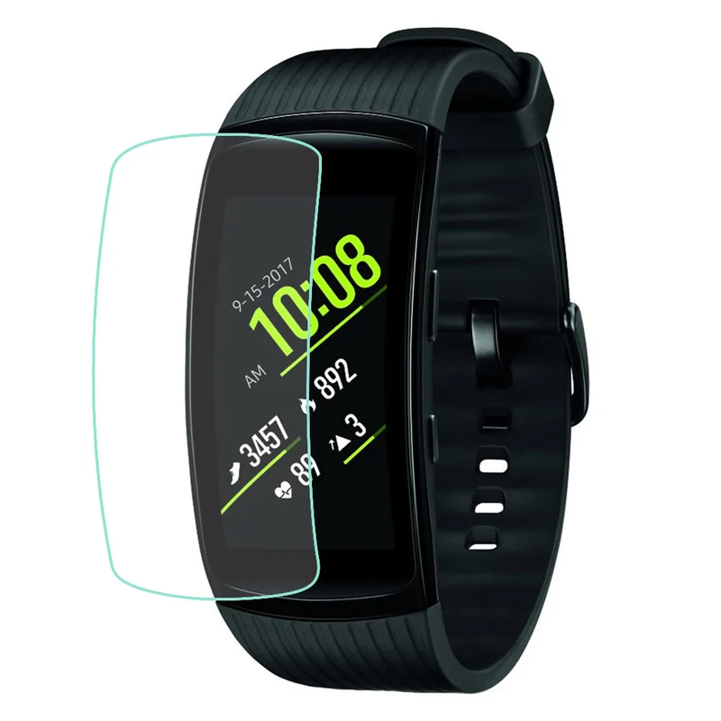 Samsung Gear Fit2 Plastik Displayschutz