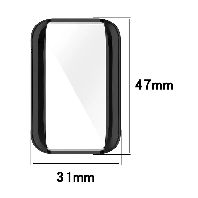 Absolut Gut Xiaomi Mi Band 7 Pro Plastik und Glas Hülle