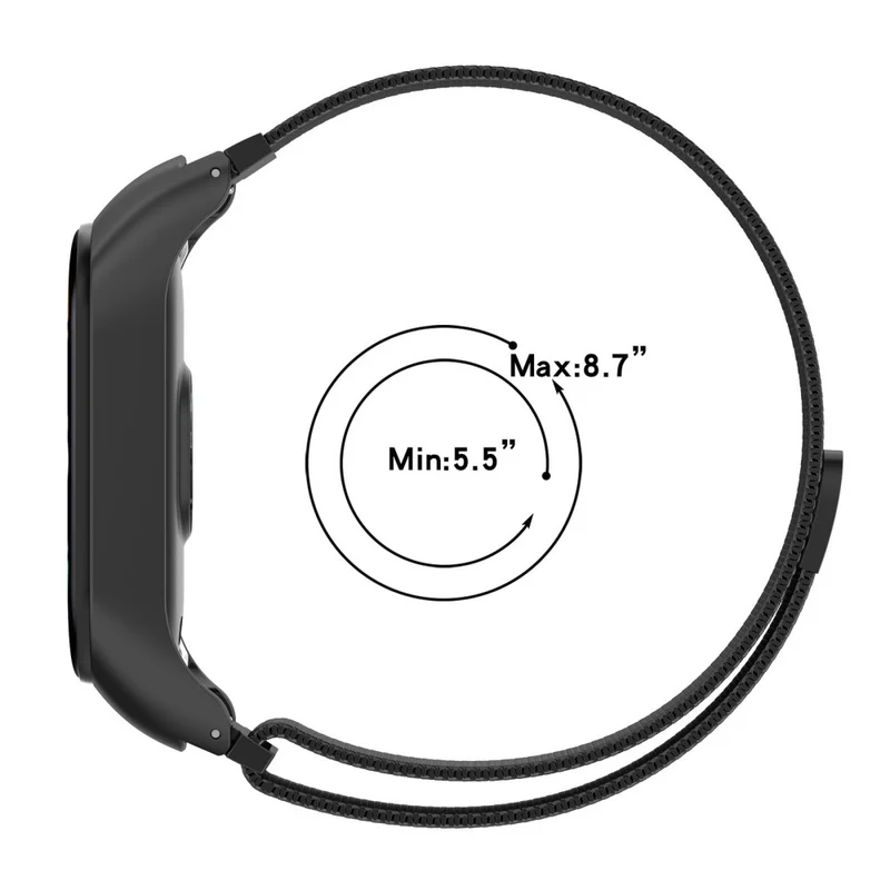 Super cool Xiaomi Mi Band 7 Metall armband