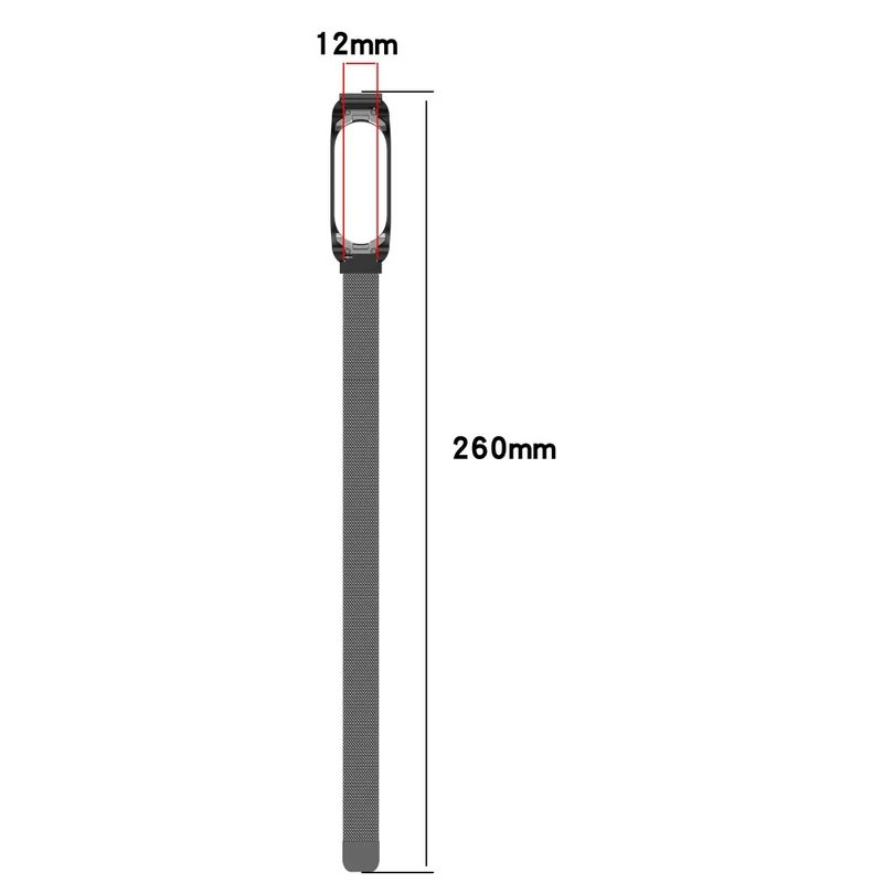 Super cool Xiaomi Mi Band 7 Metall armband