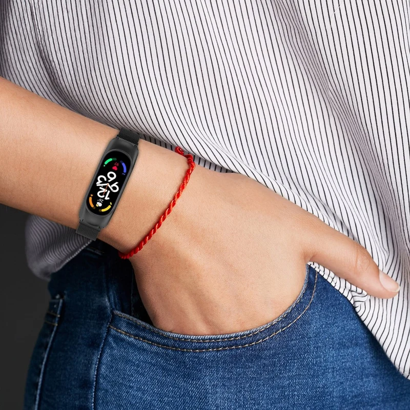Super cool Xiaomi Mi Band 7 Metall armband