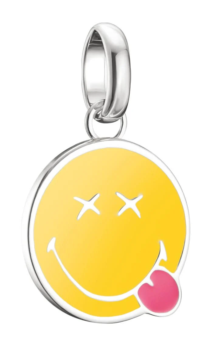 Thomas Sabo SMILEYWORLD® Cheeky Charm-Anhänger Connect Silber