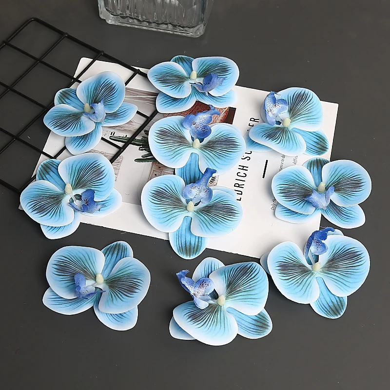 Dekoratives Orchideenblatt für die Wohnkultur展示