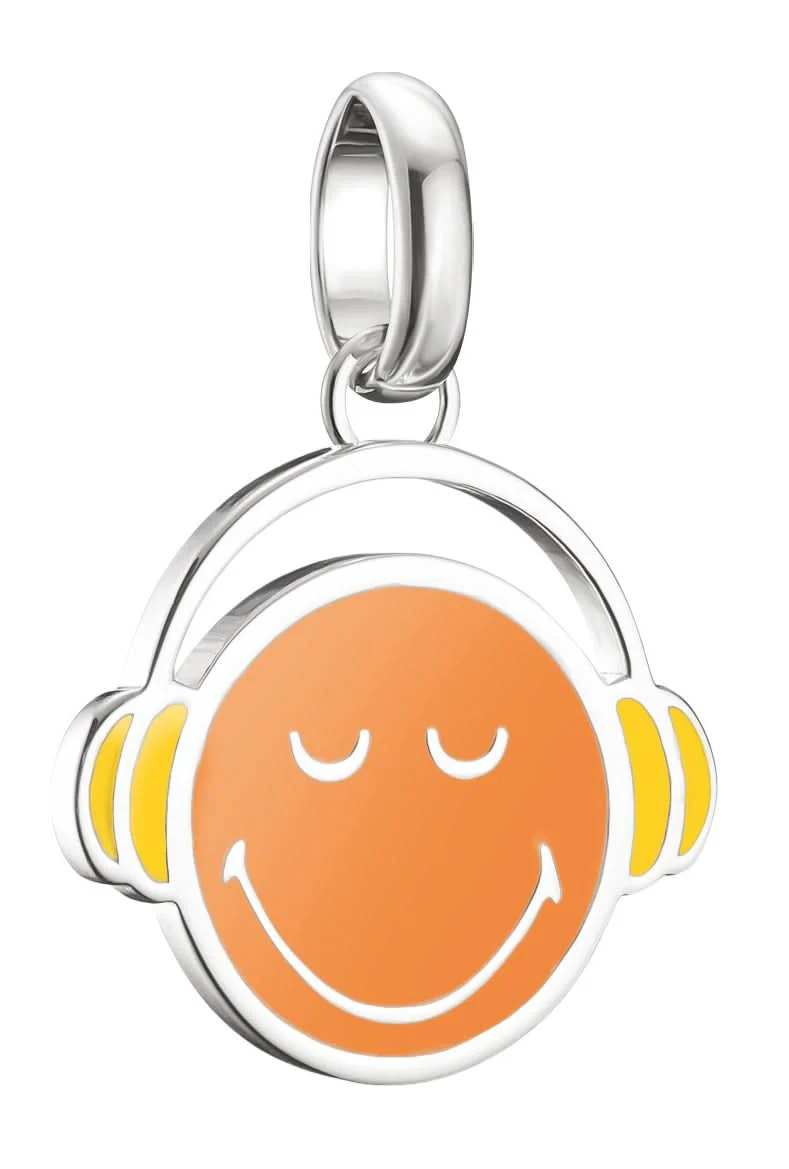 Thomas Sabo SMILEYWORLD® Headphones Charm-Anhänger Connect Silber