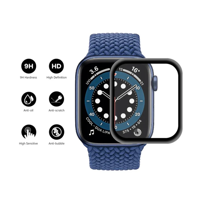 2stück Apple Smartwatch Gehärtetes Glas 9H Universell Displayschutz