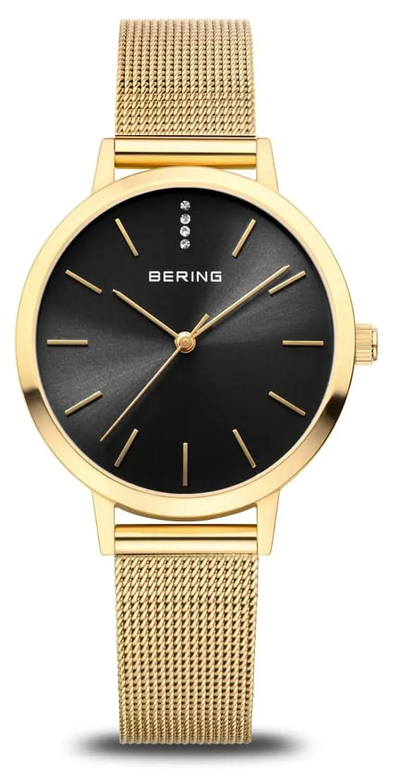 Bering Classic 13434-332 Damenuhr • Saphirglas • Milanaise