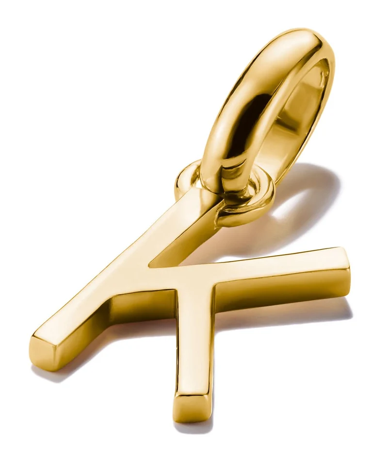 Thomas Sabo Charm-Anhänger Buchstabe K Connect vergoldet