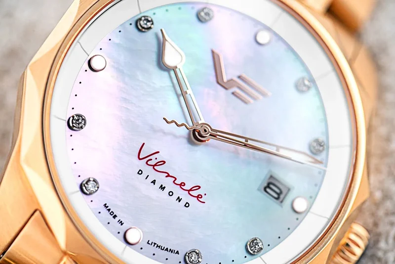 Vostok Europe Vilnelė Diamond VS42-125B754 Damenuhr • Solar • Diamanten